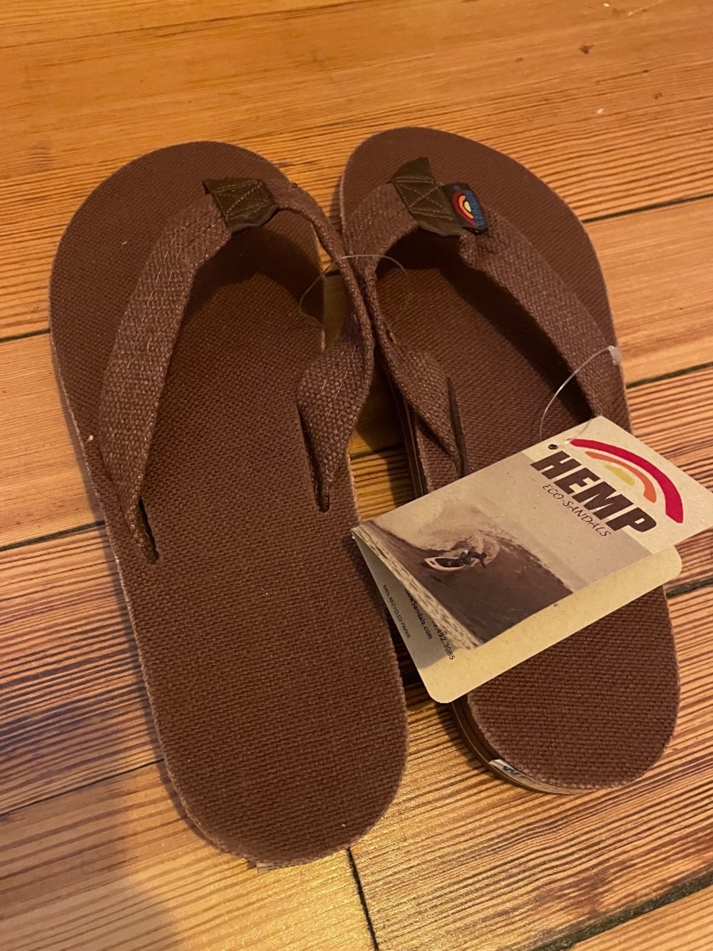 Flip flops- Rainbow Women’s Hemp